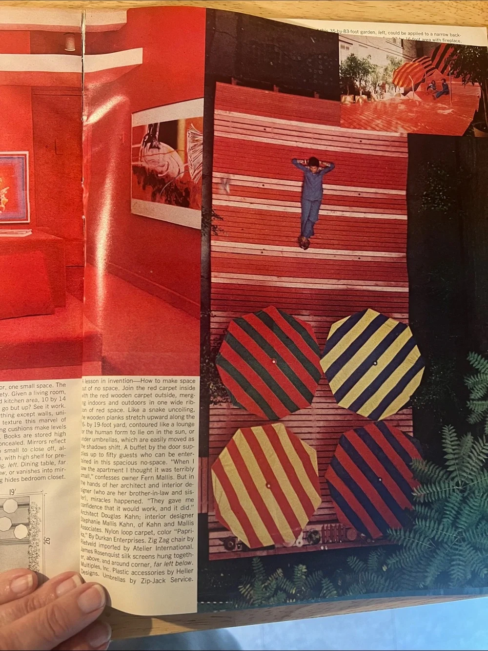 1974 Vintage House & Garden decorating magazine  April 1974